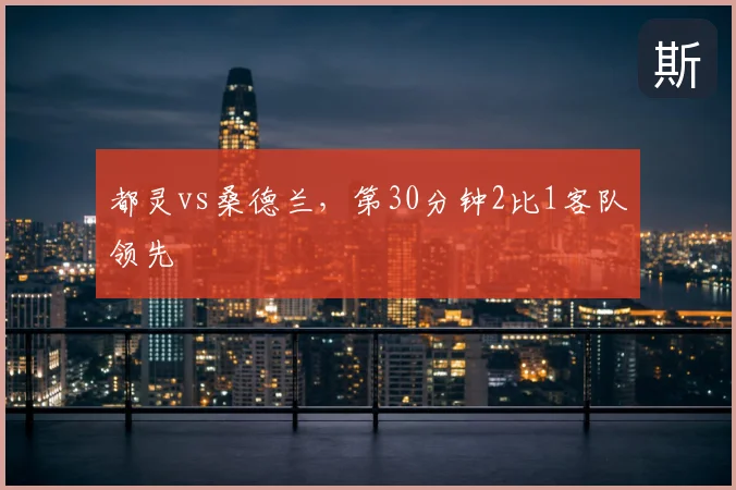 都灵vs桑德兰，第30分钟2比1客队领先